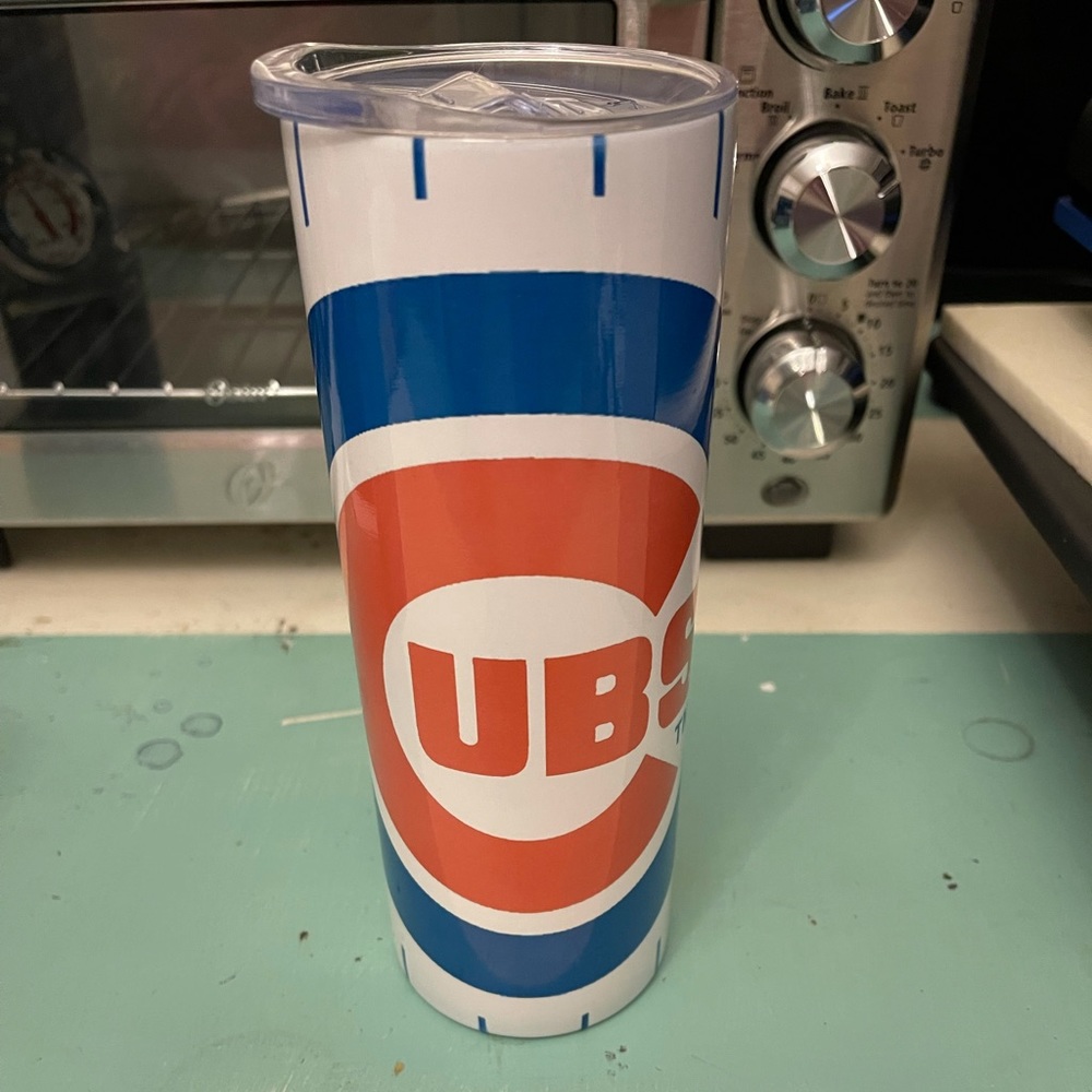 Chicago Cubs sublimation tumbler